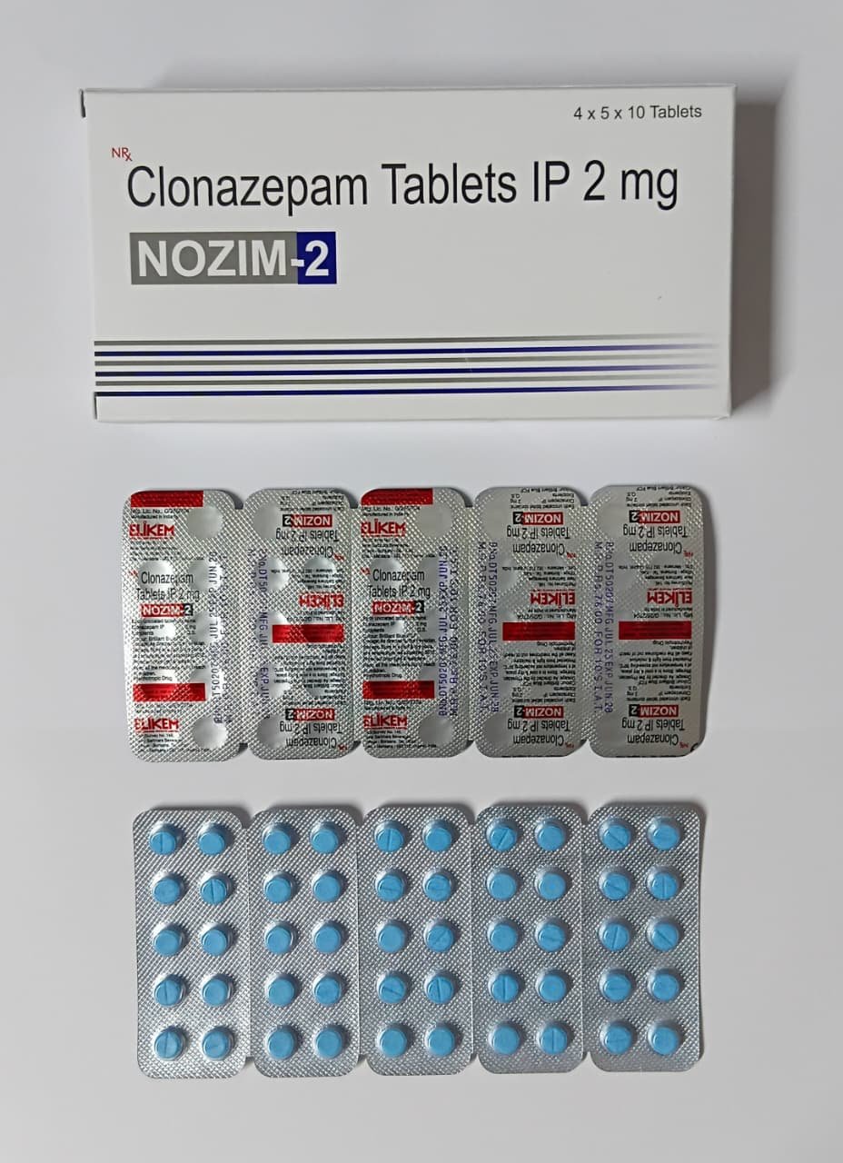 nozim 2mg klonopin